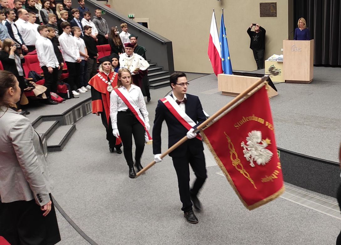 Inauguracja roku klas akademickich w ANS w Koninie