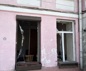 Rosyjski atak na Kijów. Potworne zniszczenia [24.05.2026]