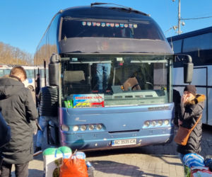 Emocje na dworcu PKS w Lublinie. Ukraińcy wracają do domu
