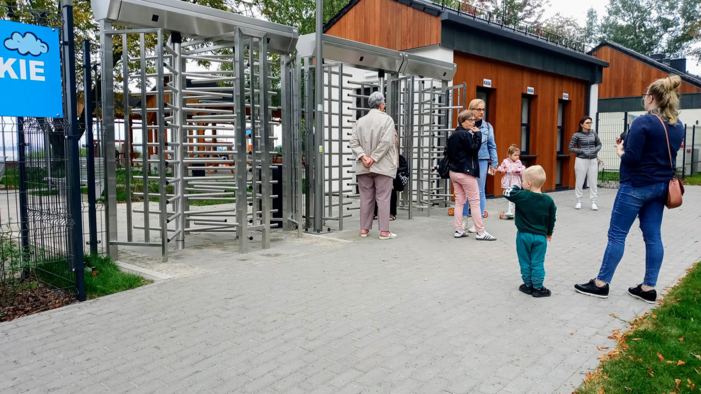 Plaża w Dąbiu otwarta po remoncie