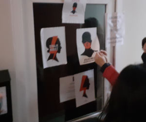 Marta Lempart, Dominika Kasprowicz i posłanka Monika Falej w Iławie