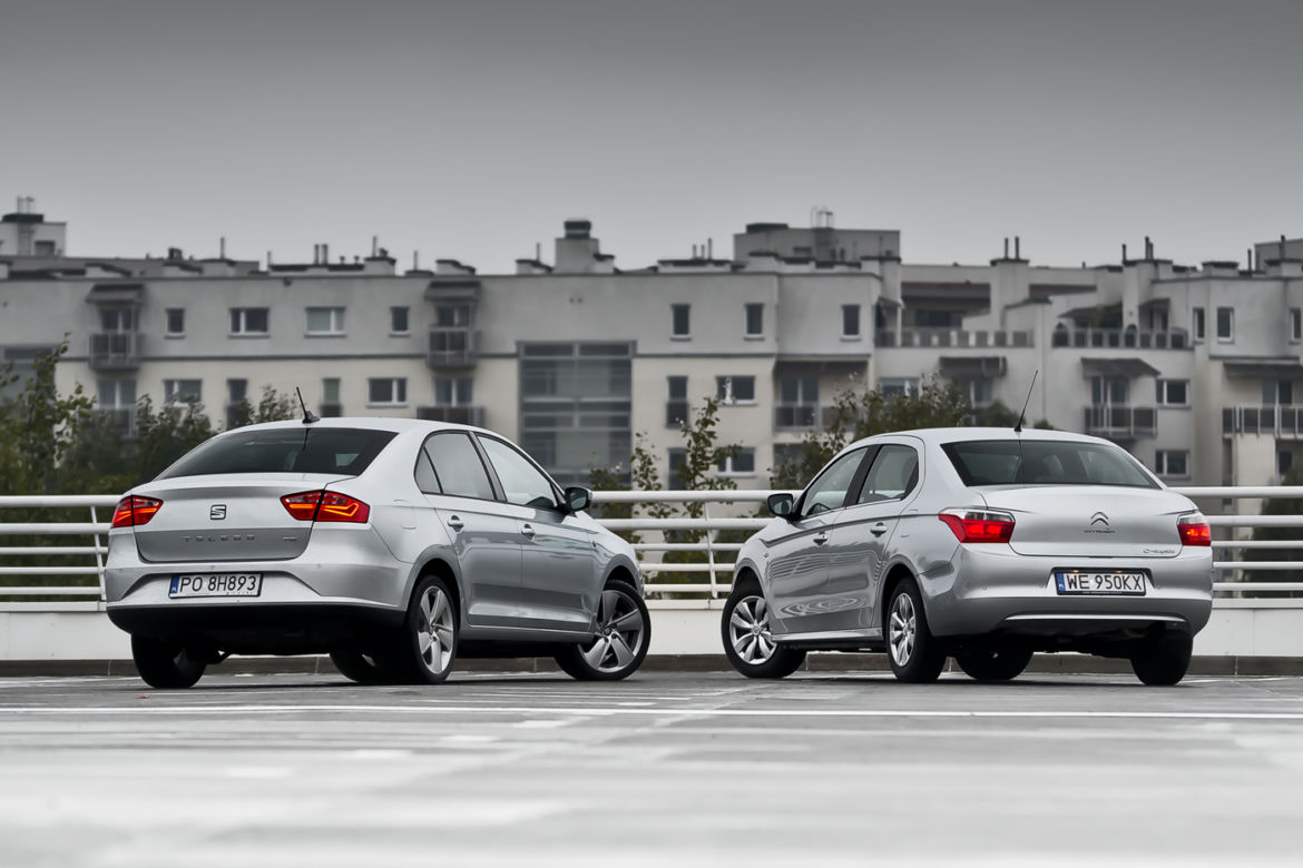 Citroen C-Elysee 1.6 VTi More Life vs. Seat Toledo 1.6 TDI Style