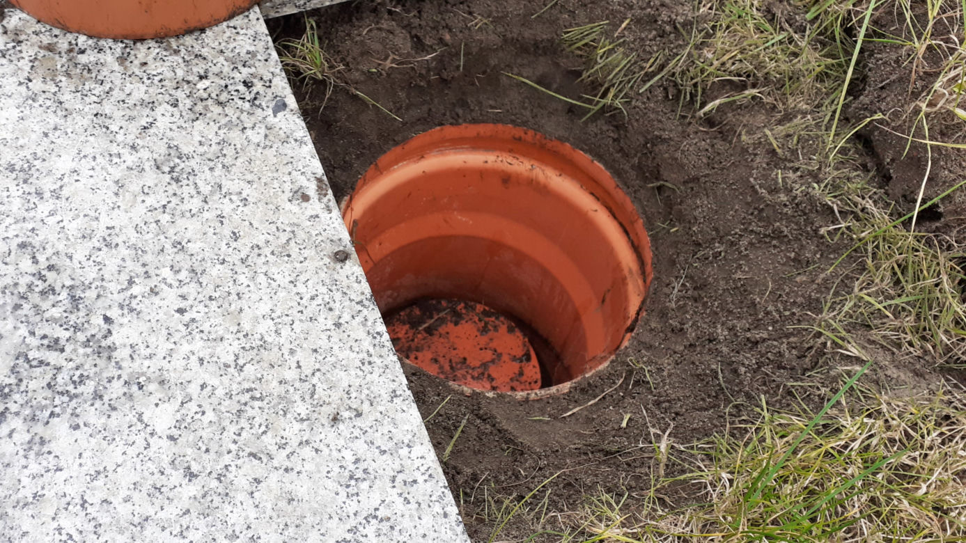 Kapsuła Dla Przyszłych pokoleń na Placu Iławskich Kolejarzy