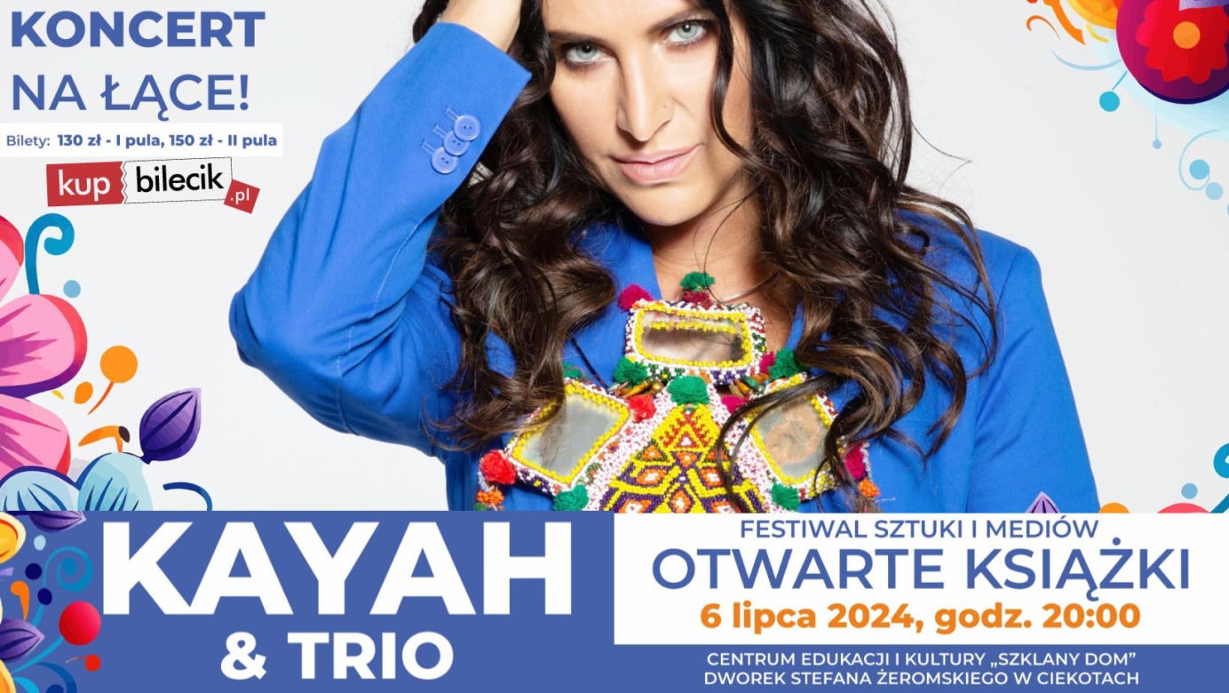 Koncert Kayah w Ciekotach już 6 lipca 2024