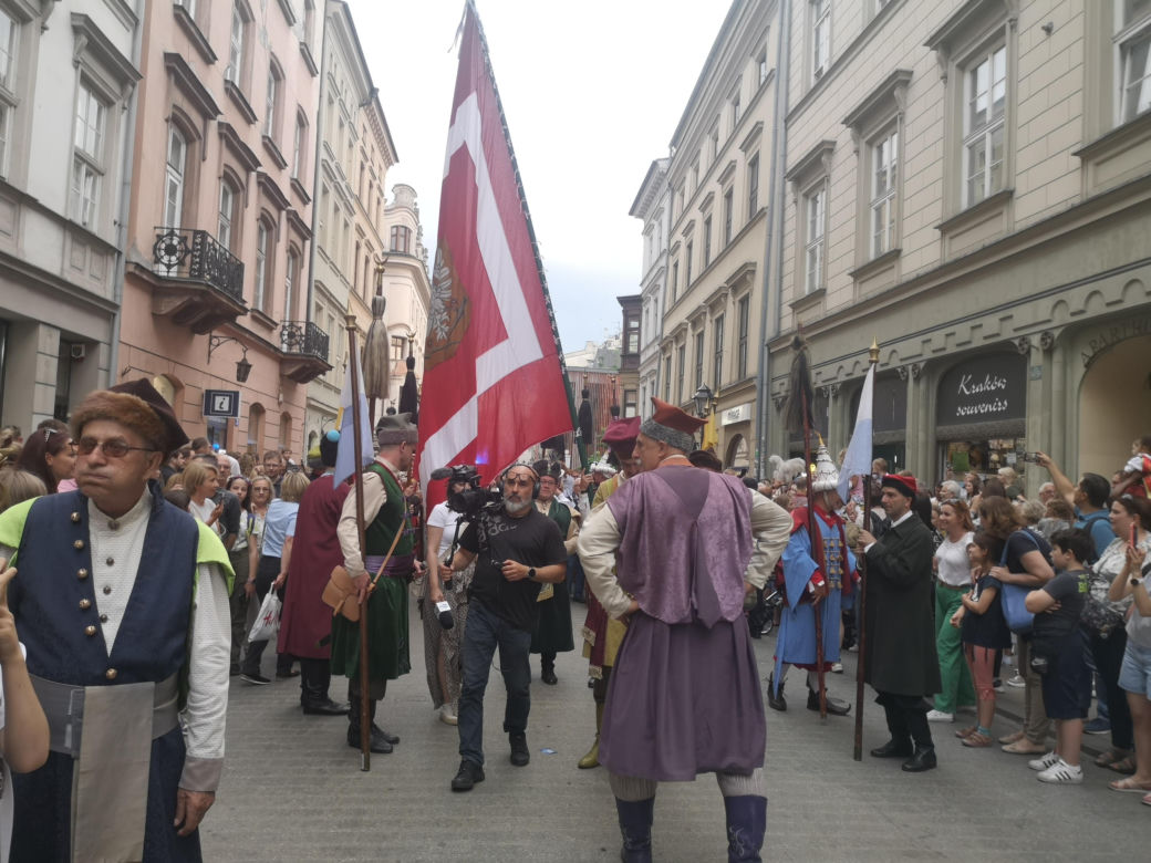Pochód Lajkonika w Krakowie 2024