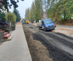 Remont ulicy Jarogniewa - listopad 2020