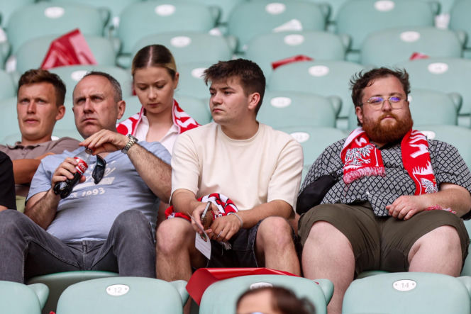 Polska - Ukraina. Tłumy kibiców na trybunach. Znajdź się na zdjęciu!