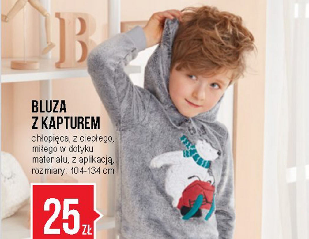 bluza z kapturem 25 zł