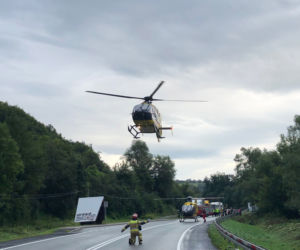 Wypadek w Witowicach Górnych