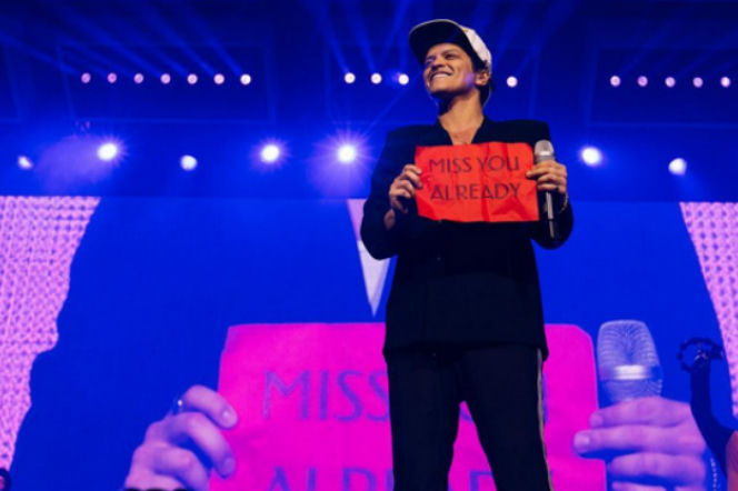 Bruno Mars wzruszony akcją koncertową Polaków
