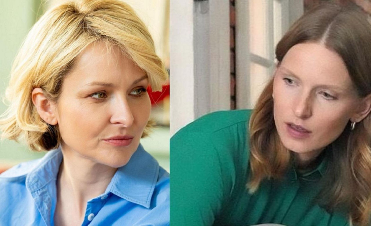 Barwy szczęścia, odcinek 3196. Bożena (Marieta Żukowska), Jagoda Redlińska (Karolina Rzepa)