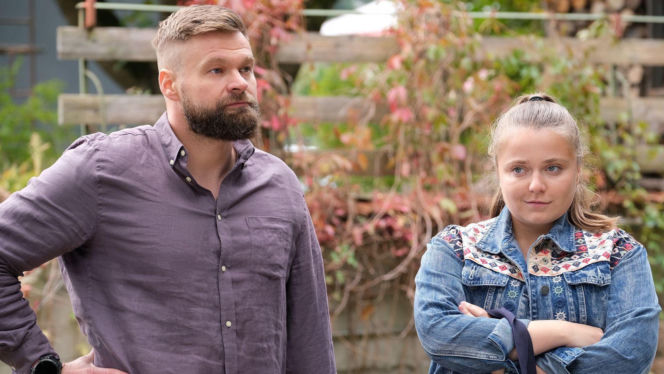 M jak miłość odc. 1911. Michał Winiar (Tomasz Rożniatowski), Matylda (Klementyna Lamort)