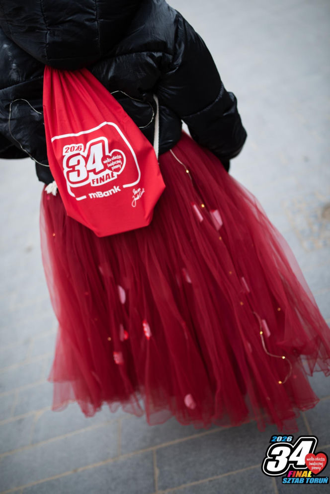 34. Finał Wielkiej Orkiestry Świątecznej Pomocy w Toruniu. Zdjęcia ze starówki