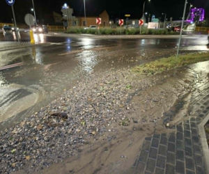 Zalane Starachowice. Widoki po burzy 1.07.2026