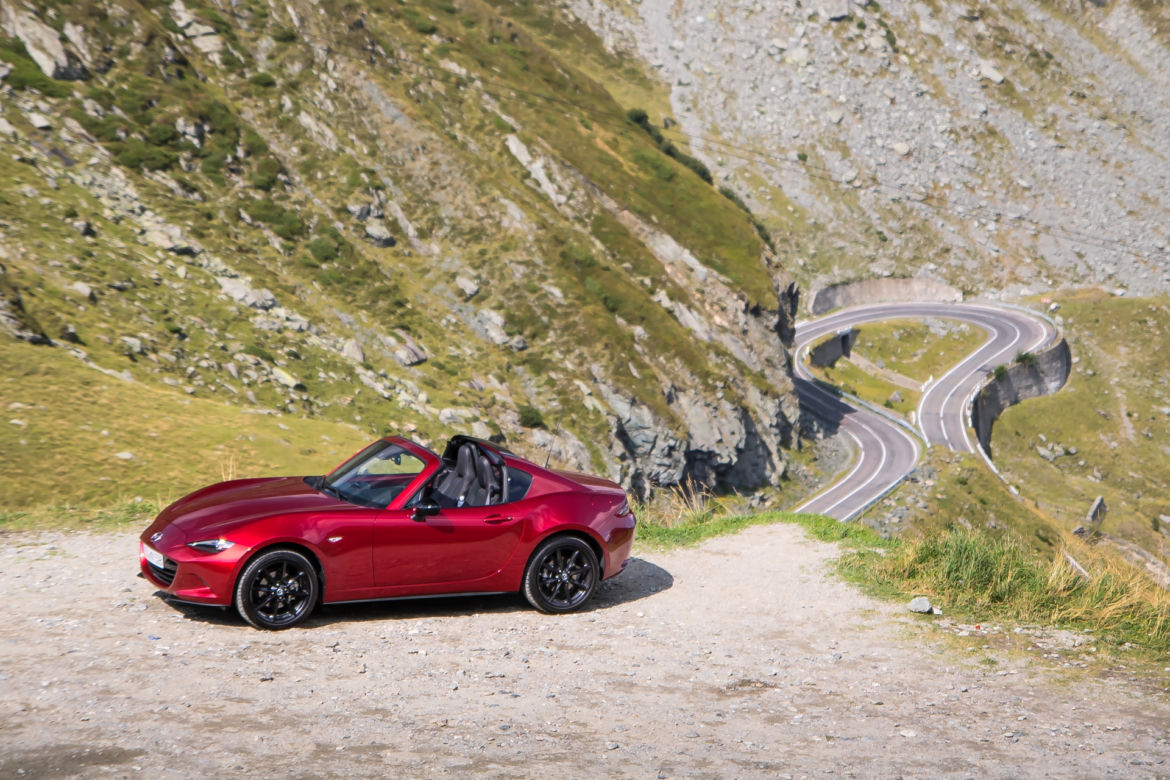 Mazda MX-5 RF na Drodze Transfogaraskiej