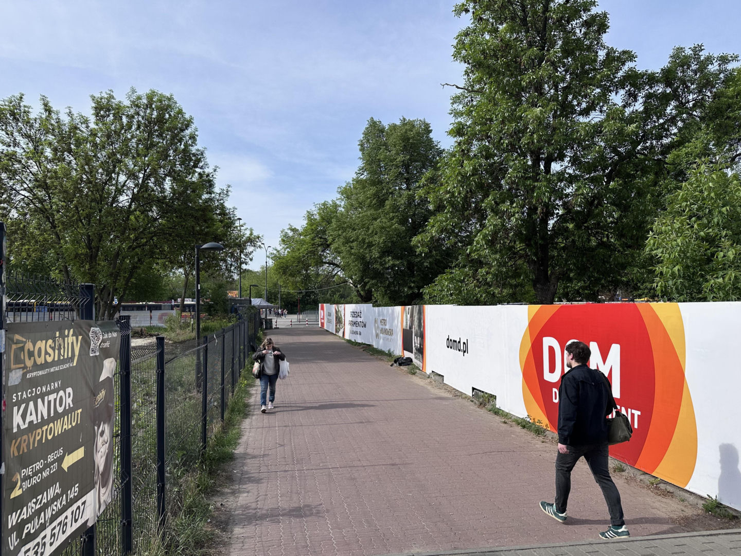 Zniknie kluczowe dojście z Dworca Południowego do stacji Metra Wilanowska