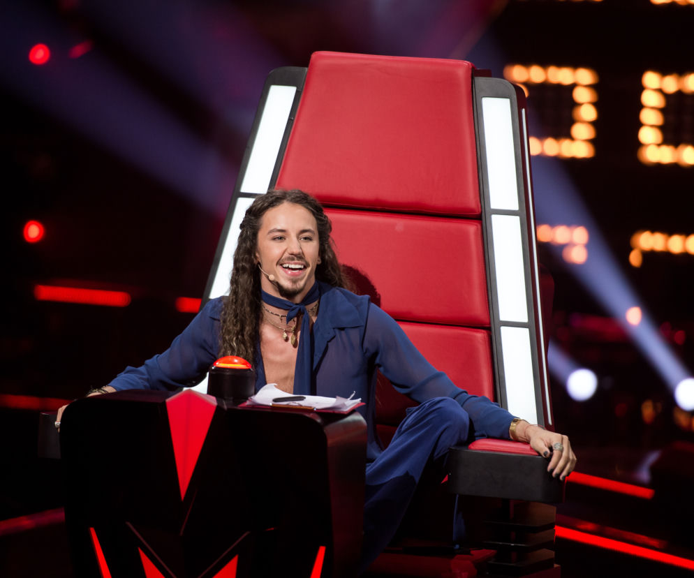 The Voice of Poland: Michał Szpak znów szokuje stylizacją!