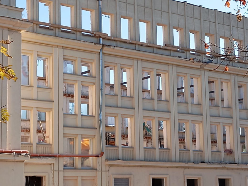 Kraków. Budowa hotelu Nobu
