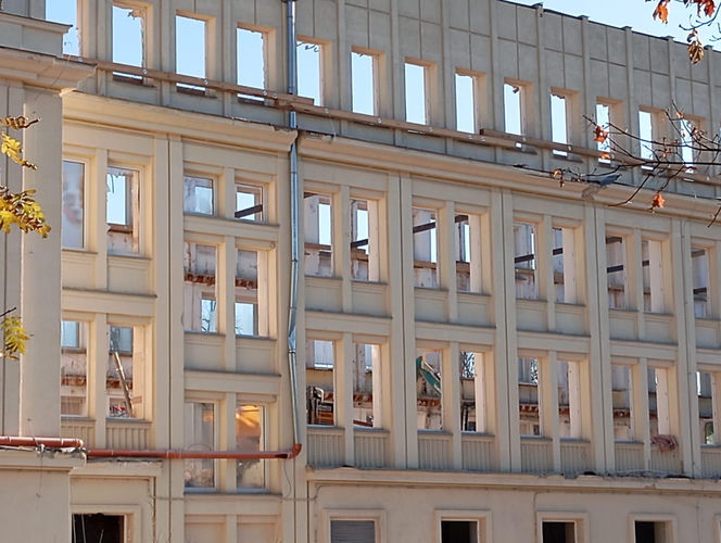 Kraków. Budowa hotelu Nobu