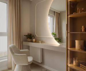 Soft minimalizm w gdyńskim apartamencie - projekt Agata Piltz