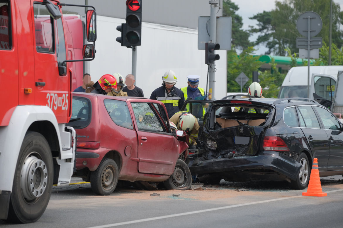 Tragiczny wypadek na Trakcie Brzeskim! Jedna osoba nie żyje!