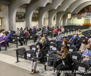 Częstochowa: Pracownicy sanepidów modlili się na Jasnej Górze o koniec pandemii koronawirusa