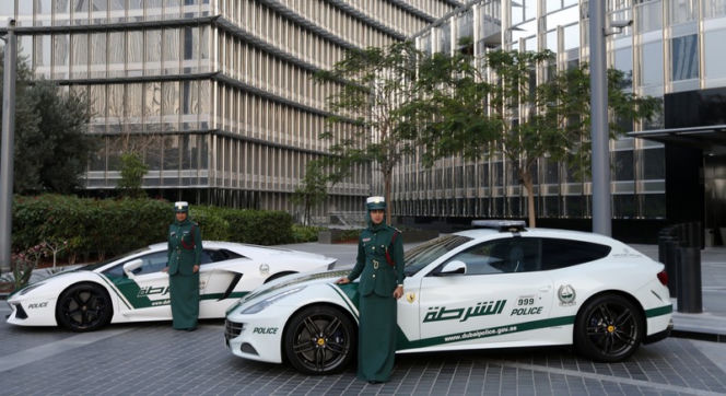 Ferrari FF police Dubai