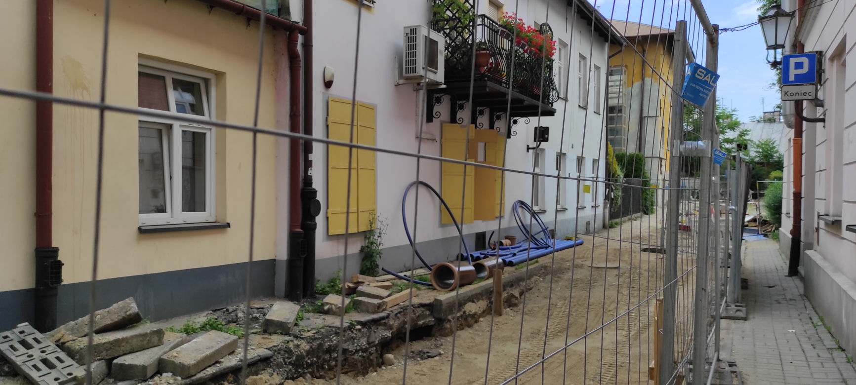 Trwa remont ul. Zakątnej w Tarnowie