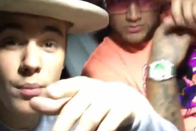 Justin Bieber i Riff Raff
