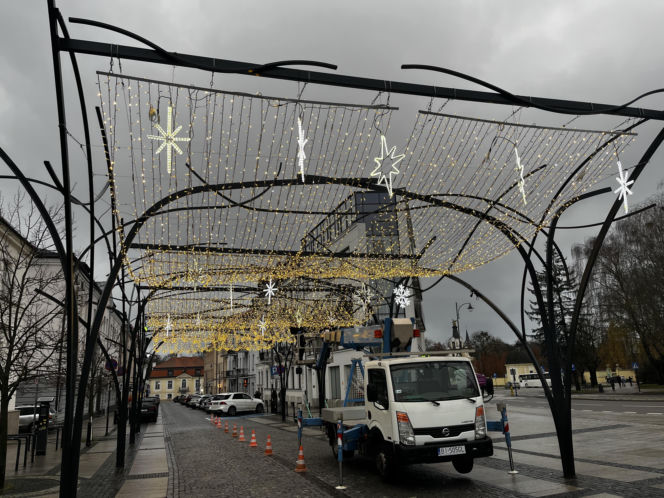 Zobacz hit Białostockiego Jarmarku Świątecznego 2025. Tak wygląda „rozgwieżdżone niebo”