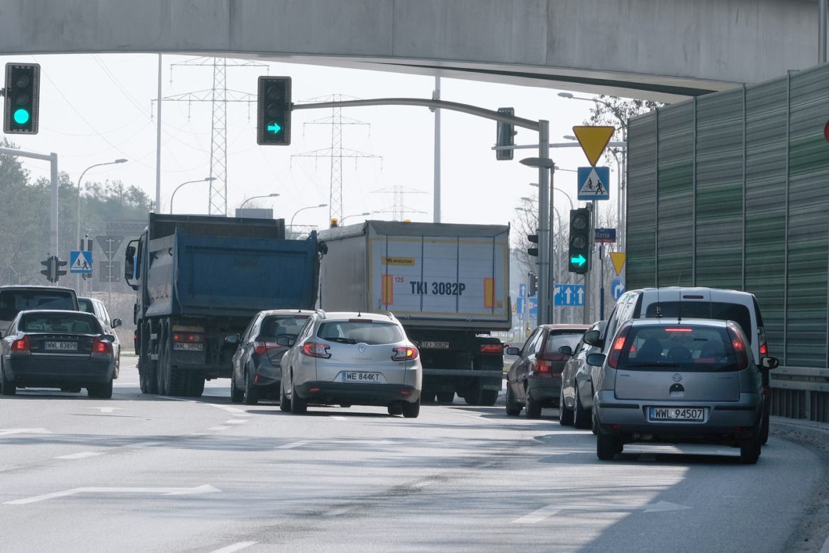 Kierowcy w końcu nie stoją w korku na Żołnierskiej