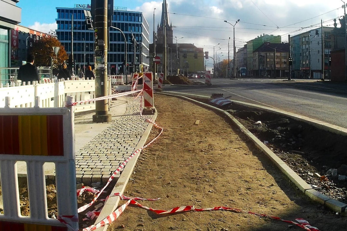 Zbliża się termin zakończenia przebudowy placu Zwycięstwa