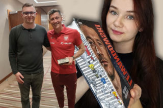 Robert Lewandowski otrzymał unikatowy prezent. Jest z nim całe zgrupowanie, przepiękne dzieło