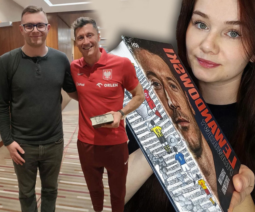 Robert Lewandowski otrzymał wyjątkowy prezent. Takiej książki jeszcze nie miał