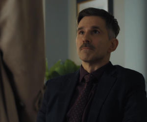 M jak miłość, odcinek 1918. Kamil (Marcin Bosak), Paulina Lipska (Maria Wieczorek)