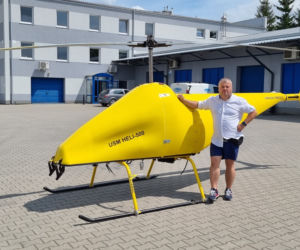 Jedyny taki dron w Europie. Do zadań specjalnych i transportu organów
