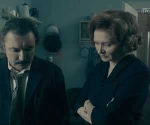 Stulecie Winnych 4, odc. 46: Ania (Urszula Grabowska), Jerzyk (Andrzej Andrzejewski)