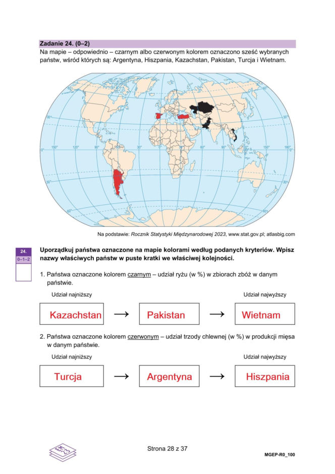 Matura 2026 geografia rozszerzona: WSZYSTKIE odpowiedzi do arkusza CKE 15.05.2026