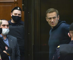 Aleksiej Nawalny w sądzie