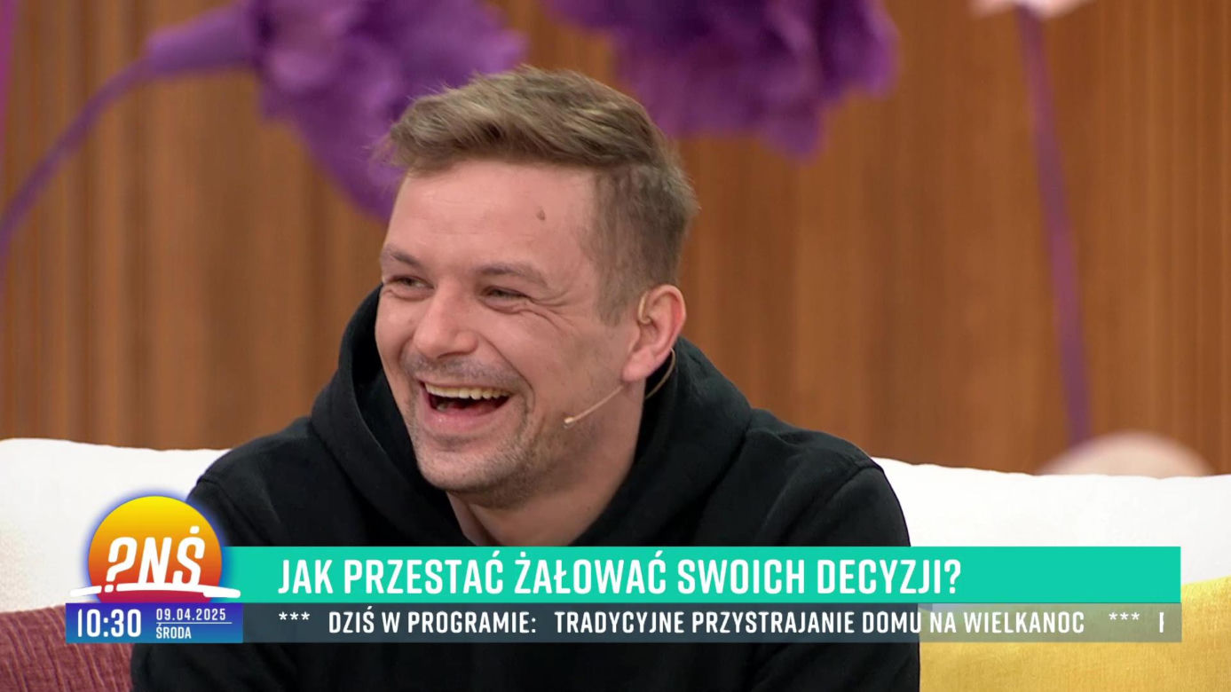 Gwiazdor "Barw szczęścia" zdjął spodnie w "Pytaniu na śniadanie"