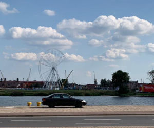 Wheel of Szczecin znika z panoramy Szczecina