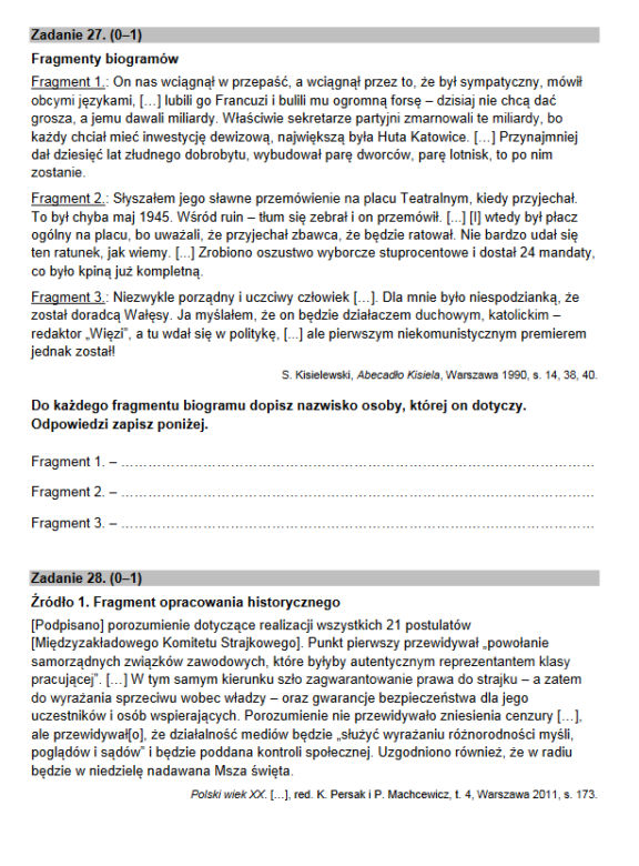Matura rozszerzona 2022 historia - arkusz PDF