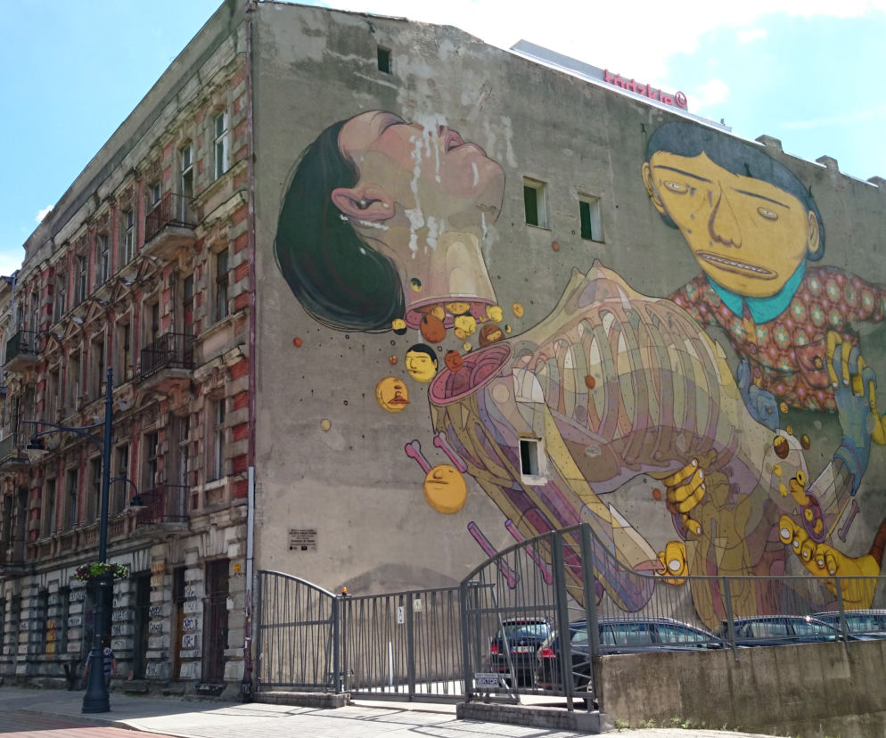 Mural przy Roosevelta 5