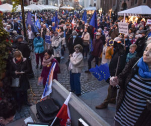 Toruński protest przeciwko orzeczeniu TK