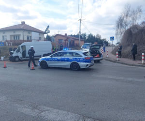 Wypadek na feralnym skrzyżowaniu w Ambrożowie