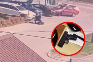 Mężczyzna strzelał do auta na ulicy! Dramatyczne popołudnie w Pogórzu nieopodal Gdyni