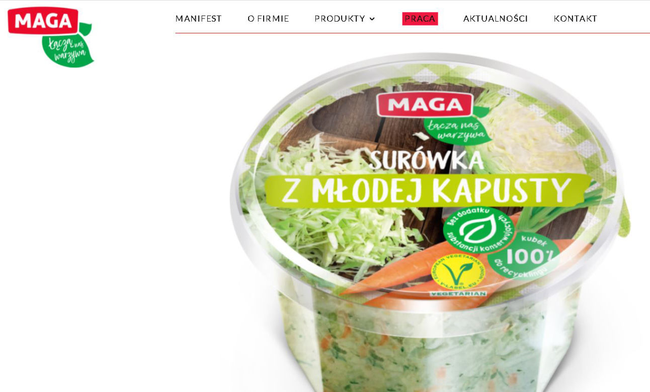 Firma Maga Foods w Dawidach
