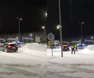 Zima sparaliżowała S7