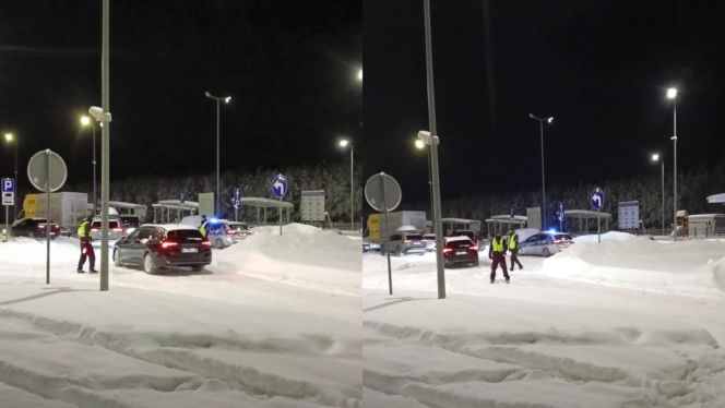 Zima sparaliżowała S7