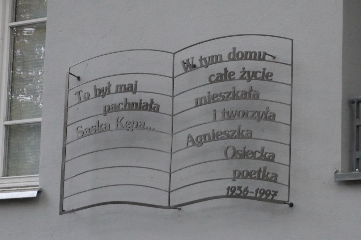 Dom Agnieszki Osieckiej na Saskiej Kepie w Warszawie
